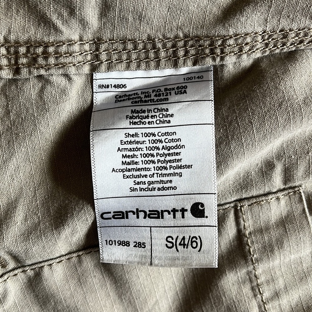 CARHARTT El Paso Utility Jacket Tan - Picture 15 of 16
